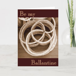 Tarjeta Festiva Sé mi Ballantine