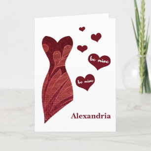 Tarjeta Festiva Sé mi foto de San Valentín sé mi dama de honor