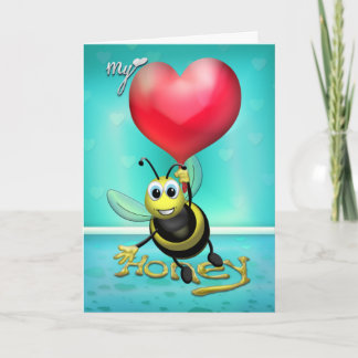 Tarjeta Festiva Sé Mi Miel