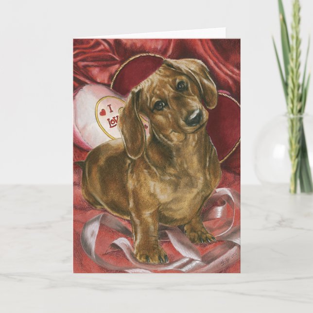 Tarjeta Festiva Sé mi Valentín (Anverso)