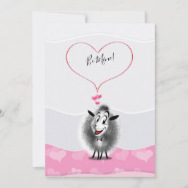 Tarjeta Festiva "¡Sé mío!" - Feliz Día de San Valentín, encantador