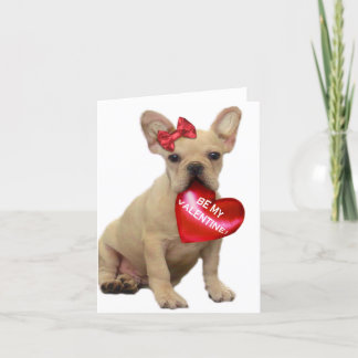 Tarjeta Festiva Sea mi notecard del perrito del bulldog francés de