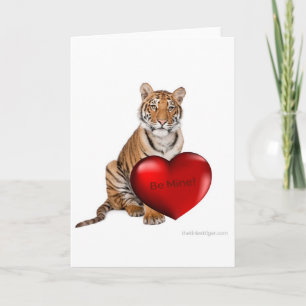 Tarjeta Festiva Sea tigre de la mina