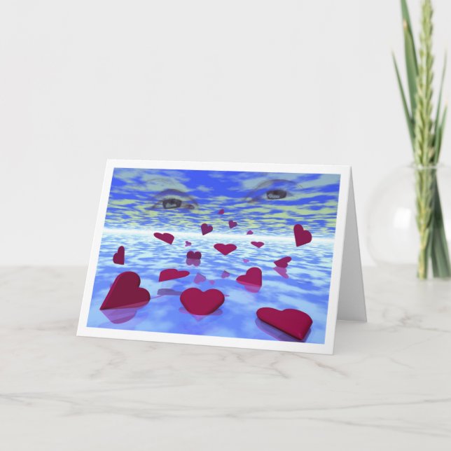 Tarjeta Festiva SeaofHearts (Anverso)