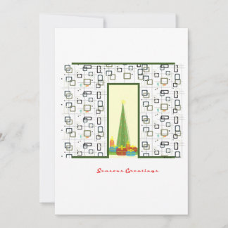 Tarjeta Festiva Seasons Greatings