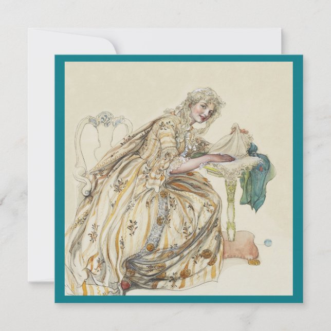 Tarjeta Festiva Secreto de navidades (Anverso)