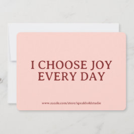 Tarjeta Festiva Self-Love, Encouragement Customizable Gift for Her