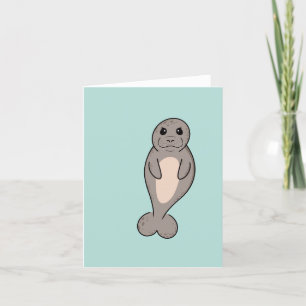 Tarjeta Festiva Sello Cute personalizable