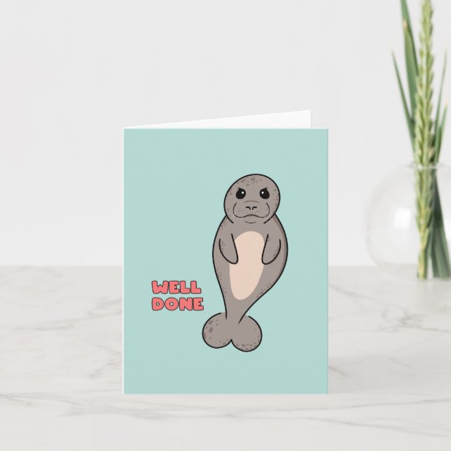 Tarjeta Festiva Sello de aprobación (Anverso)
