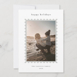 Tarjeta Festiva Sello de vacaciones