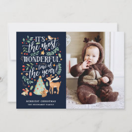 Tarjeta Festiva Selva acuarela más maravillosa foto de la marina d