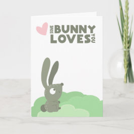Tarjeta Festiva Semana Santa Algunos conejitos te aman