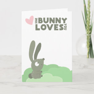Tarjeta Festiva Semana Santa Algunos conejitos te aman