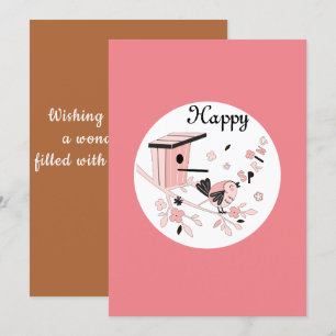 Tarjeta Festiva Semana Santa muestra