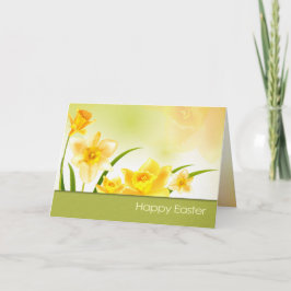 Tarjeta Festiva Semana Santa. Pascua de primavera