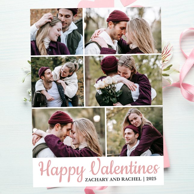 Tarjeta Festiva Sencilla elegancia día de San Valentín pareja 6 fo (Subido por el creador)