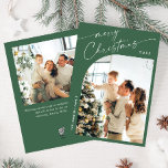 Tarjeta Festiva Sencillamente Elegante Y Elegante 2 Navidades FOTO<br><div class="desc">Navidades Elegantes Y Elegantes De Fotografía Saludando La Tarjeta De Vacaciones. Sorprende y trae alegría a los cercanos y hace que la celebración sea inolvidable. Para una mayor personalización,  haga clic en el enlace "personalizar adicional" y utilice nuestra herramienta de diseño para modificar esta plantilla.</div>