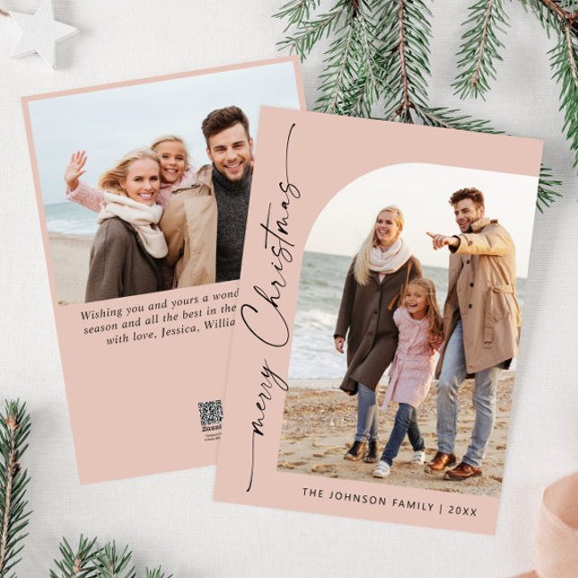 Tarjeta Festiva Sencillamente Elegante Y Elegante 2 Navidades FOTO (Subido por el creador)