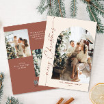 Tarjeta Festiva Sencillamente Elegante Y Elegante 3 Navidades FOTO<br><div class="desc">Navidades Elegantes Y Elegantes De Fotografía Saludando La Tarjeta De Vacaciones. Sorprende y trae alegría a los cercanos y hace que la celebración sea inolvidable. Para una mayor personalización,  haga clic en el enlace "personalizar adicional" y utilice nuestra herramienta de diseño para modificar esta plantilla.</div>