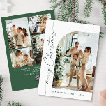 Tarjeta Festiva Sencillamente Elegante Y Elegante 5 Navidades De F<br><div class="desc">Navidades Elegantes Y Elegantes De Fotografía Saludando La Tarjeta De Vacaciones. Sorprende y trae alegría a los cercanos y hace que la celebración sea inolvidable. Para una mayor personalización,  haga clic en el enlace "personalizar adicional" y utilice nuestra herramienta de diseño para modificar esta plantilla.</div>