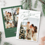 Tarjeta Festiva Sencillamente Elegante Y Elegante 5 Navidades De F<br><div class="desc">Navidades Elegantes Y Elegantes De Fotografía Saludando La Tarjeta De Vacaciones. Sorprende y trae alegría a los cercanos y hace que la celebración sea inolvidable. Para una mayor personalización,  haga clic en el enlace "personalizar adicional" y utilice nuestra herramienta de diseño para modificar esta plantilla.</div>