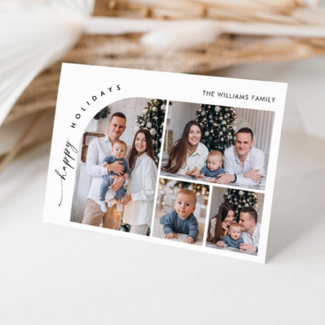 Tarjeta Festiva Sencillamente Elegante Y Elegante 5 Navidades De F (Subido por el creador)