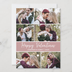 Tarjeta Festiva Sencillo amor elegante pareja del día de San Valen