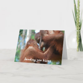 Tarjeta Festiva Ser mis besos de San Valentín