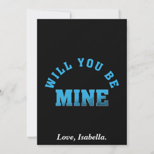 Tarjeta Festiva ¿Serás Mi San Valentín