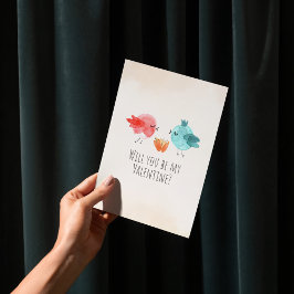 Tarjeta Festiva ¿Serás mi San Valentín