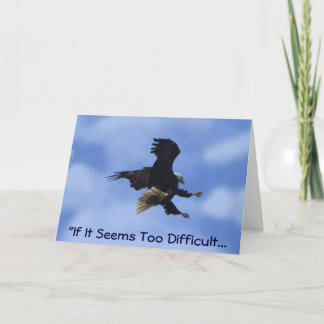 Tarjeta Festiva Serie EAGLE "TRY DE TODAS FORMAS"