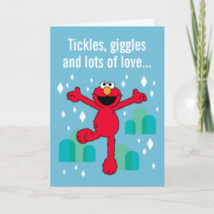 Tarjeta Festiva Sesame Street Elmo Día de la Madre