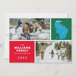 Tarjeta Festiva Sesame Street   Foto de familia de Monstruo de las