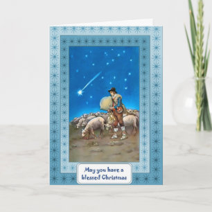 Tarjeta Festiva Shepherd