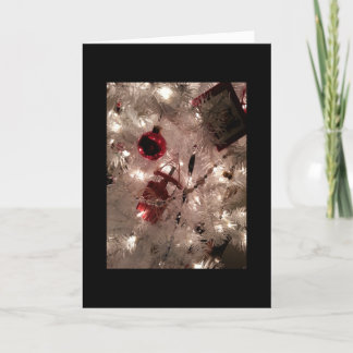 Tarjeta Festiva Shimmering Lights Greeting Card