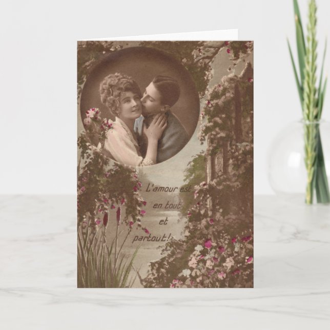 Tarjeta Festiva Siempre amor (Anverso)