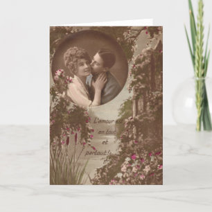 Tarjeta Festiva Siempre amor