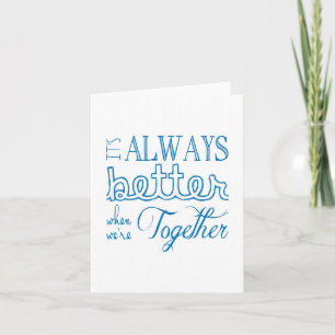 Tarjeta Festiva Siempre mejor