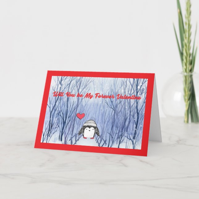 Tarjeta Festiva Siempre San Valentín para el marido (Anverso)