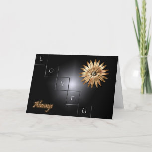 Tarjeta Festiva Siempre Te Amaré