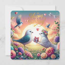Tarjeta Festiva Siempre y siempre - Aniversario de un Regalo de Am