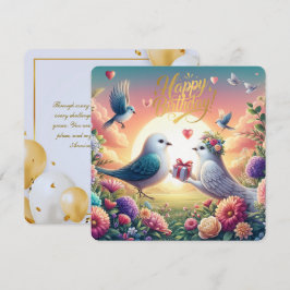 Tarjeta Festiva Siempre y siempre - Aniversario de un Regalo de Am