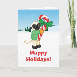 Tarjeta Festiva Sifaka Lemur