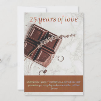 Tarjeta Festiva Silver Wedding Anniversary Greeting Card – Celebra