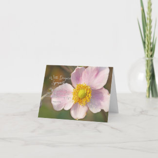 Tarjeta Festiva Simpatía floral: Salmo 119:50