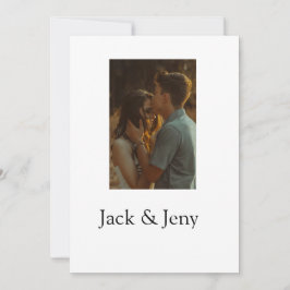 Tarjeta Festiva Simple minimal colorido agregar nombre texto foto 