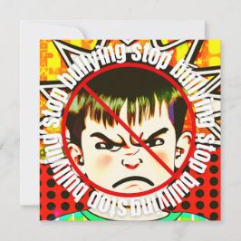 Tarjeta Festiva Sin bullying