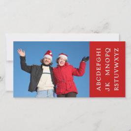 Tarjeta Festiva Sin L para Navidades