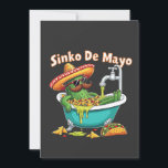 Tarjeta Festiva Sinko de Mayo"Funny Cinco de Mayo Cactus<br><div class="desc">Cañón Cinco de Mayo,  juego de palabras divertido,  chiste de lavabo de bañera,  humor mexicano-americano,  amante del nacho,  chiste fiesta,  fiesta de fiesta,  vacaciones de bebida,  hilarante juego de palabras mexicano,  diversión festiva</div>