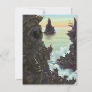 Tarjeta Festiva Siren Stones